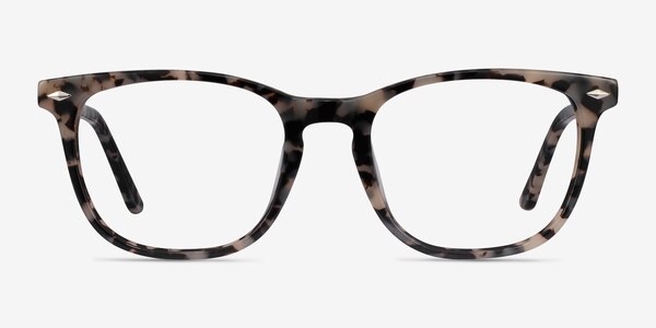 Honor Square Gray Tortoise Full Rim Eyeglasses | EyeBuyDirect