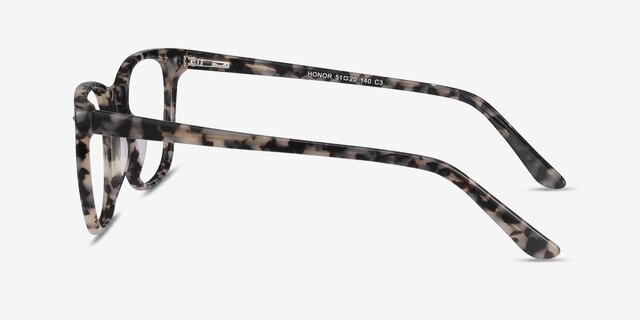 Honor Gray Tortoise AcetateEyeglass Frames from EyeBuyDirect, Side View