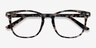 Honor Gray Tortoise AcetateEyeglass Frames from EyeBuyDirect, Closed View