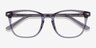 Honor Clear Gray AcetateEyeglass Frames from EyeBuyDirect, Closed View