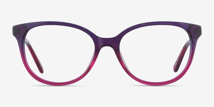 Pursuit Purple Acetate Eyeglass Frames from EyeBuyDirect