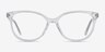 Pursuit Clear AcetateEyeglass Frames from EyeBuyDirect, Front View