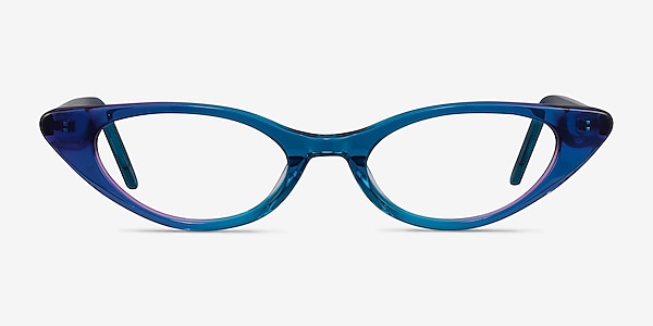 Hush Bleu Acétate Montures de lunettes de vue