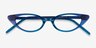 Hush Blue AcetateEyeglass Frames from EyeBuyDirect, Closed View