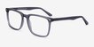 Tactician Gray AcetateEyeglass Frames from EyeBuyDirect, Angle View