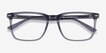 Tactician Gray AcetateEyeglass Frames from EyeBuyDirect, Closed View