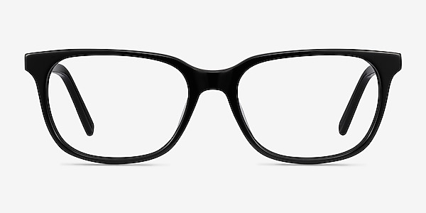 Peruse Noir Acétate Montures de lunettes de vue
