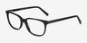 Peruse Black AcetateEyeglass Frames from EyeBuyDirect, Angle View