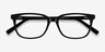 Peruse Black AcetateEyeglass Frames from EyeBuyDirect, Closed View