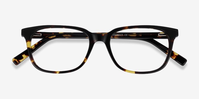 Peruse Tortoise AcetateEyeglass Frames from EyeBuyDirect, Closed View