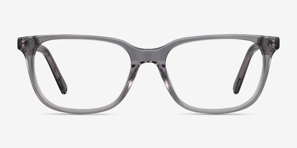 Peruse Clear Gray Acetate Eyeglass Frames