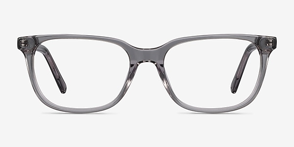 Peruse Clear Gray Acetate Eyeglass Frames