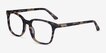 Tower Tortoise AcetateEyeglass Frames from EyeBuyDirect, Angle View