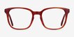 Tower Blood Orange AcetateEyeglass Frames from EyeBuyDirect, Front View