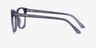 Tower Gris AcétateMontures de lunettes de vue d'EyeBuyDirect, Vue de Côté