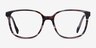 Joanne Striped AcetateEyeglass Frames from EyeBuyDirect, Front View