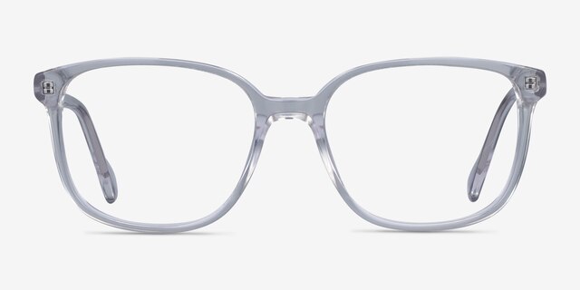 Joanne Clear AcetateEyeglass Frames from EyeBuyDirect, Front View