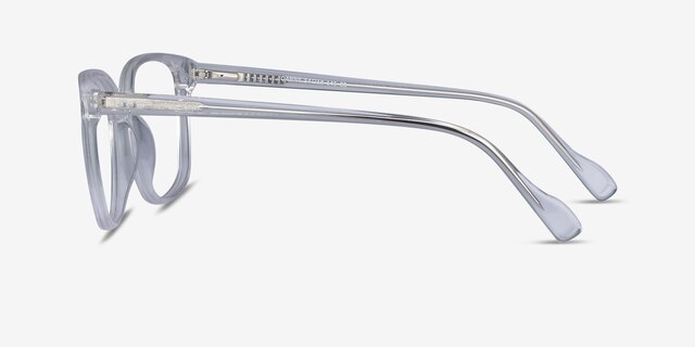 Joanne Clear AcetateEyeglass Frames from EyeBuyDirect, Side View