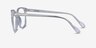 Joanne Clear AcetateEyeglass Frames from EyeBuyDirect, Side View