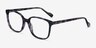 Joanne Fleuries AcétateMontures de lunettes de vue d'EyeBuyDirect, Vue d'Angle