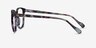 Joanne Fleuries AcétateMontures de lunettes de vue d'EyeBuyDirect, Vue de Côté