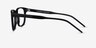Illustrate Black AcetateEyeglass Frames from EyeBuyDirect, Side View