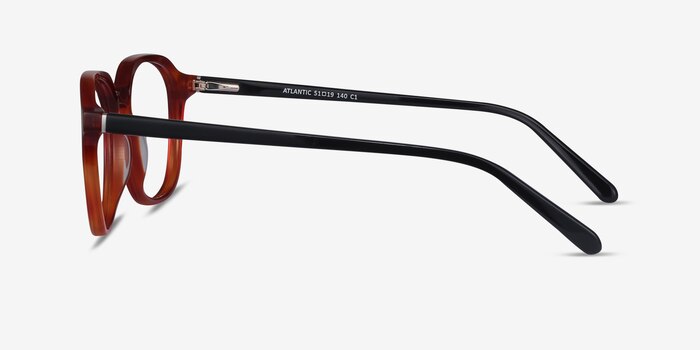 Atlantic Orange Acétate Montures de lunettes de vue d'EyeBuyDirect