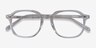 Atlantic Clear AcetateEyeglass Frames from EyeBuyDirect, Closed View