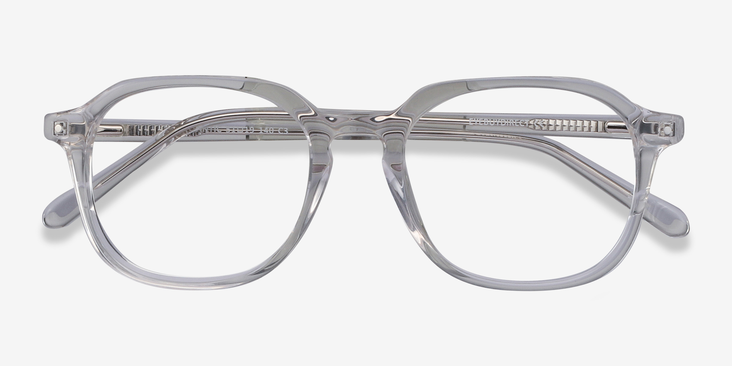 Atlantic Geometric Clear Full Rim Eyeglasses Eyebuydirect