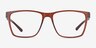 Spencer Brown PlasticEyeglass Frames from EyeBuyDirect, Front View