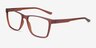 Spencer Brown PlasticEyeglass Frames from EyeBuyDirect, Angle View