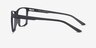 Spencer Gray PlasticEyeglass Frames from EyeBuyDirect, Side View