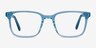 Charlie Blue AcetateEyeglass Frames from EyeBuyDirect, Front View