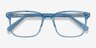 Charlie Blue AcetateEyeglass Frames from EyeBuyDirect, Closed View