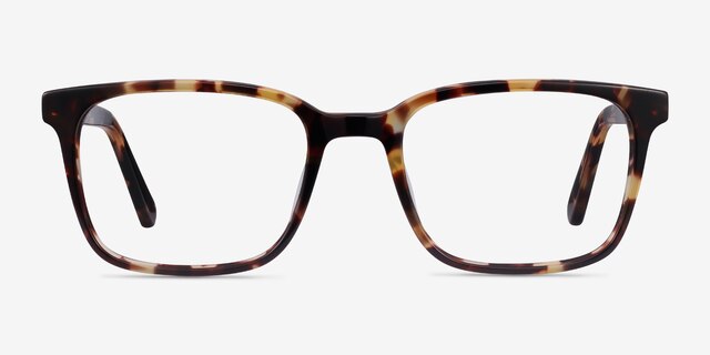 Charlie Tortoise AcetateEyeglass Frames from EyeBuyDirect, Front View