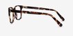 Charlie Tortoise AcetateEyeglass Frames from EyeBuyDirect, Side View