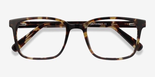 Charlie Tortoise AcetateEyeglass Frames from EyeBuyDirect, Closed View