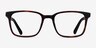 Charlie Brown Tortoise AcetateEyeglass Frames from EyeBuyDirect, Front View