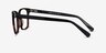 Charlie Brown Tortoise AcetateEyeglass Frames from EyeBuyDirect, Side View