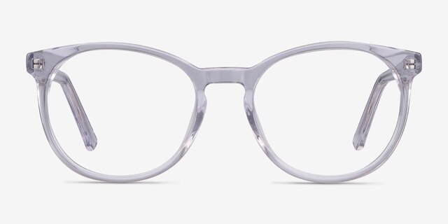 Dulce Clear AcetateEyeglass Frames from EyeBuyDirect, Front View