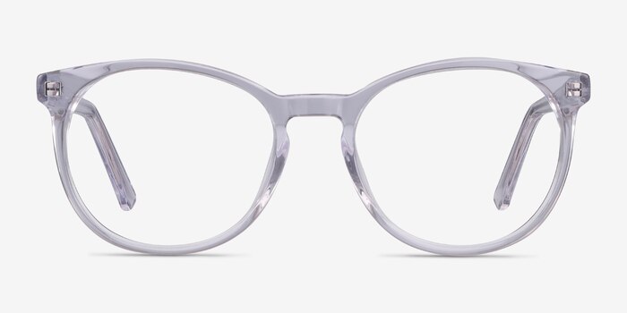 Dulce Clear Acetate Eyeglass Frames from EyeBuyDirect