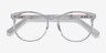 Dulce Clear AcetateEyeglass Frames from EyeBuyDirect, Closed View