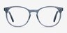 Dulce Blue AcetateEyeglass Frames from EyeBuyDirect, Front View