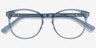 Dulce Blue AcetateEyeglass Frames from EyeBuyDirect, Closed View