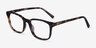 Longway Tortoise AcetateEyeglass Frames from EyeBuyDirect, Angle View