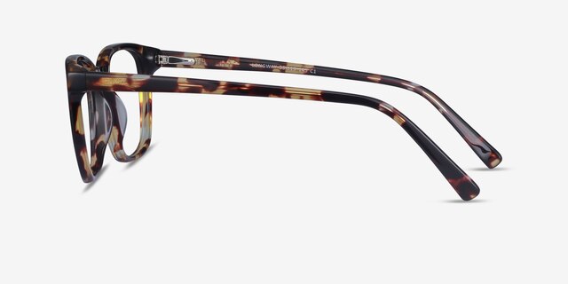 Longway Tortoise AcetateEyeglass Frames from EyeBuyDirect, Side View
