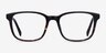 Longway Dark Tortoise AcetateEyeglass Frames from EyeBuyDirect, Front View