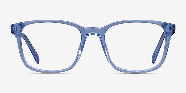Longway Blue Acetate Eyeglass Frames