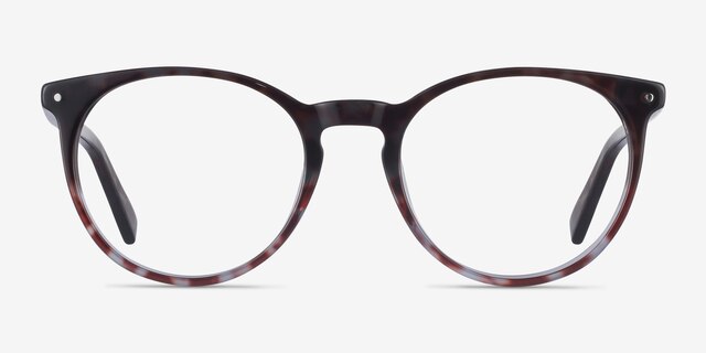 Fleury Écailles AcétateMontures de lunettes de vue d'EyeBuyDirect, Vue de Face