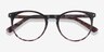 Fleury Écailles AcétateMontures de lunettes de vue d'EyeBuyDirect, Vue Rapprochée